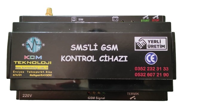 CEP TELEFONU İLE SULAMA KONTROL CİHAZI