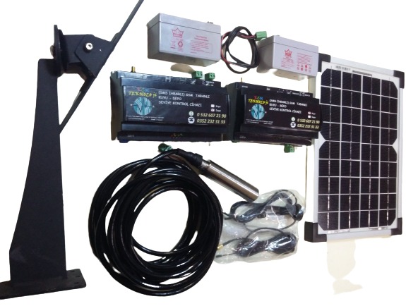 GSM ŞAMANDIRA SENSÖRLÜ GÜNEŞ ENERJİLİ SET