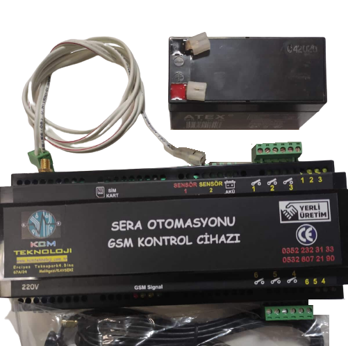 SERA KONTROL CİHAZI (GSM-BAZLI)