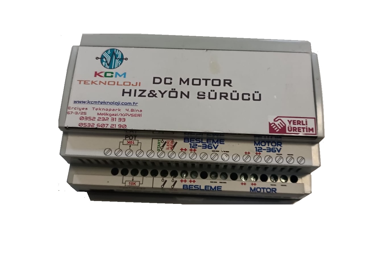EVRENSEL FIRÇALI DC MOTOR SÜRÜCÜ
