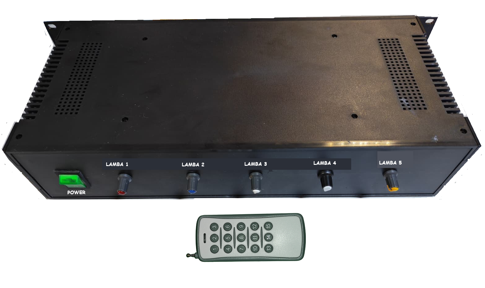 Uzaktan Kumandalı Profesyonel AC Dimmer Sistemi
